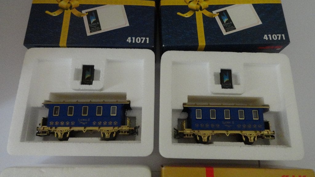 Marklin wagons 41071 ludwig II, Wisselstroom, Ophalen of Verzenden, Märklin, Nieuw