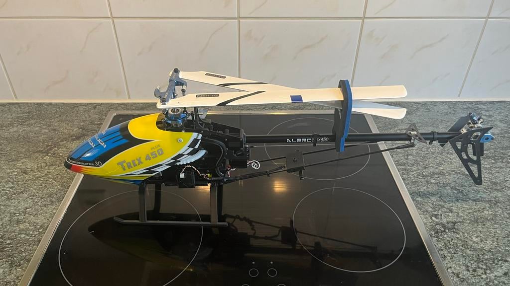 Align 450 Plus DFC RC Helikopter met Spektrum DSMX, Hobby en Vrije tijd, Elektro, Gebruikt, RTF (Ready to Fly), Helikopter