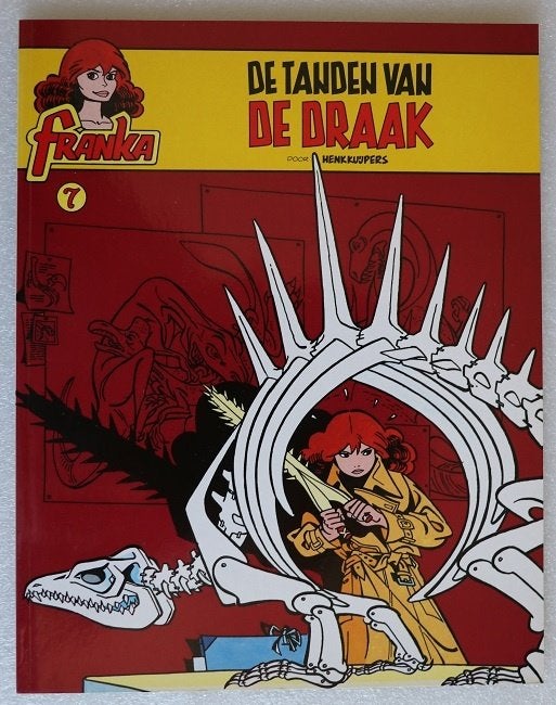 Franka 7: De tanden van de draak (Henk Kuijpers), Eén stripboek, Ophalen of Verzenden, Zo goed als nieuw, Henk Kuijpers