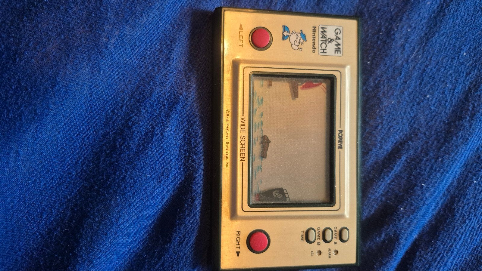 Nintendo Game & Watch Popeye Wide Screen (1981), Ophalen of Verzenden, Nintendo, Gebruikt