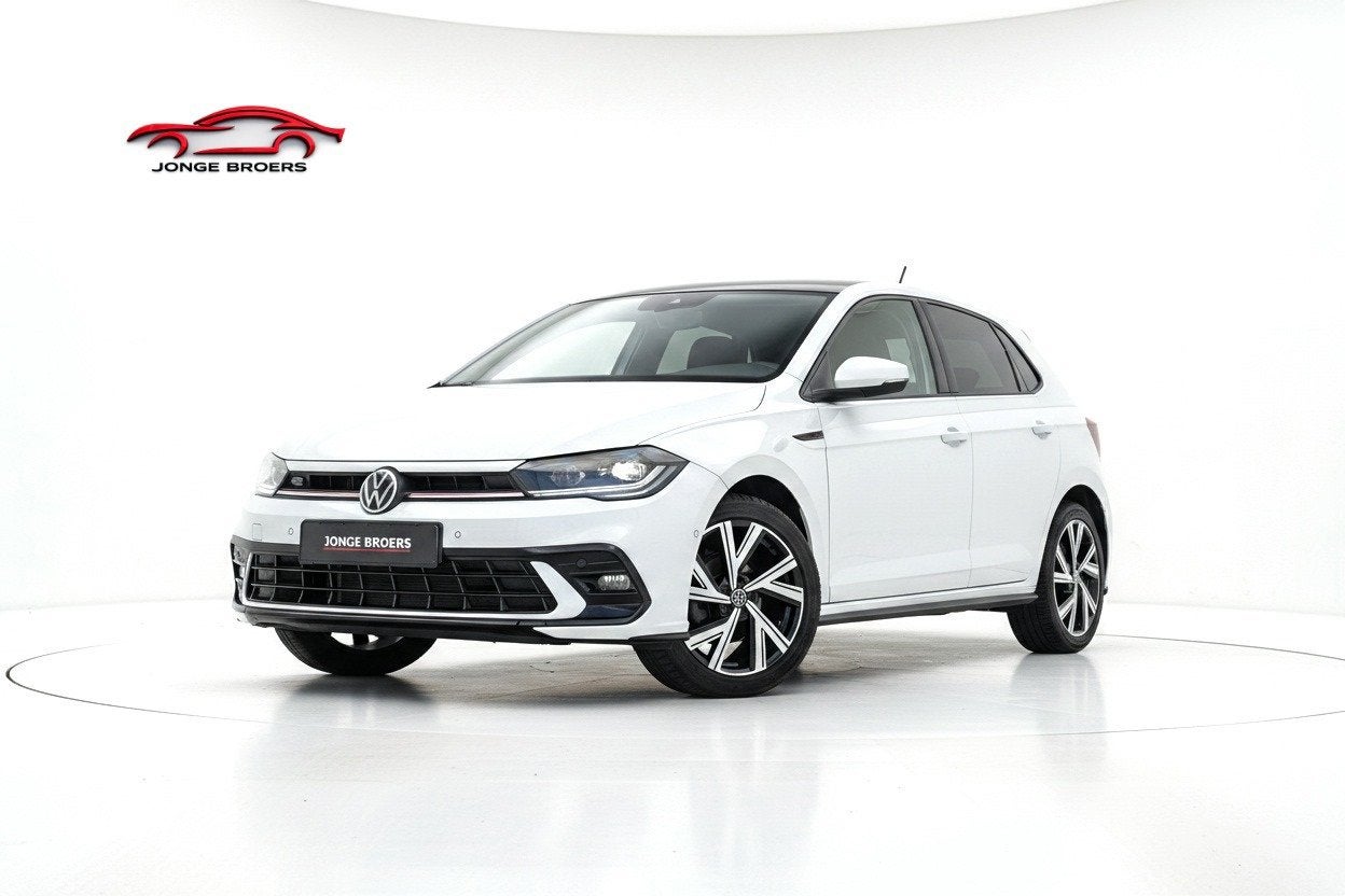 Volkswagen POLO 1.0 TSI R-Line Business Pano/Keyless/Beats/C, Auto's, Gebruikt, Euro 6, Wit, Bedrijf