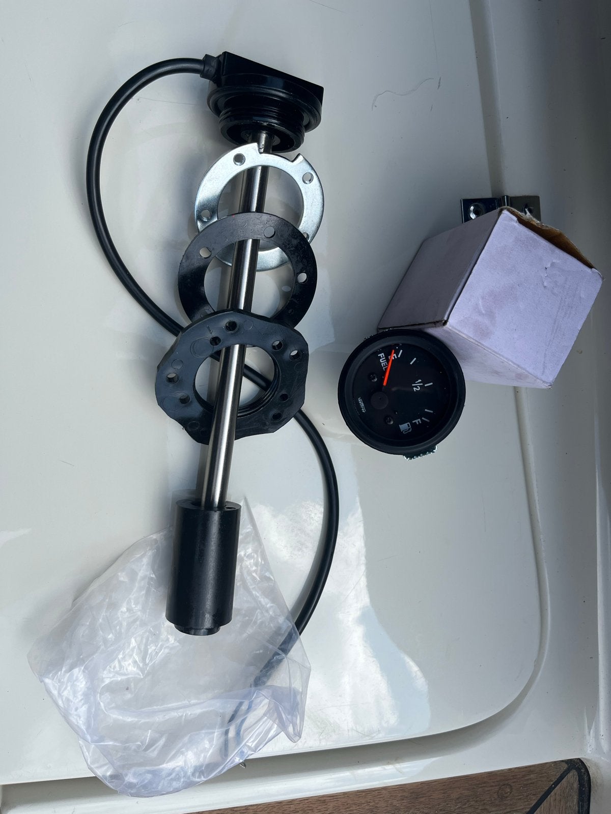Tankmeter set 12V, Ophalen, Motor en Techniek