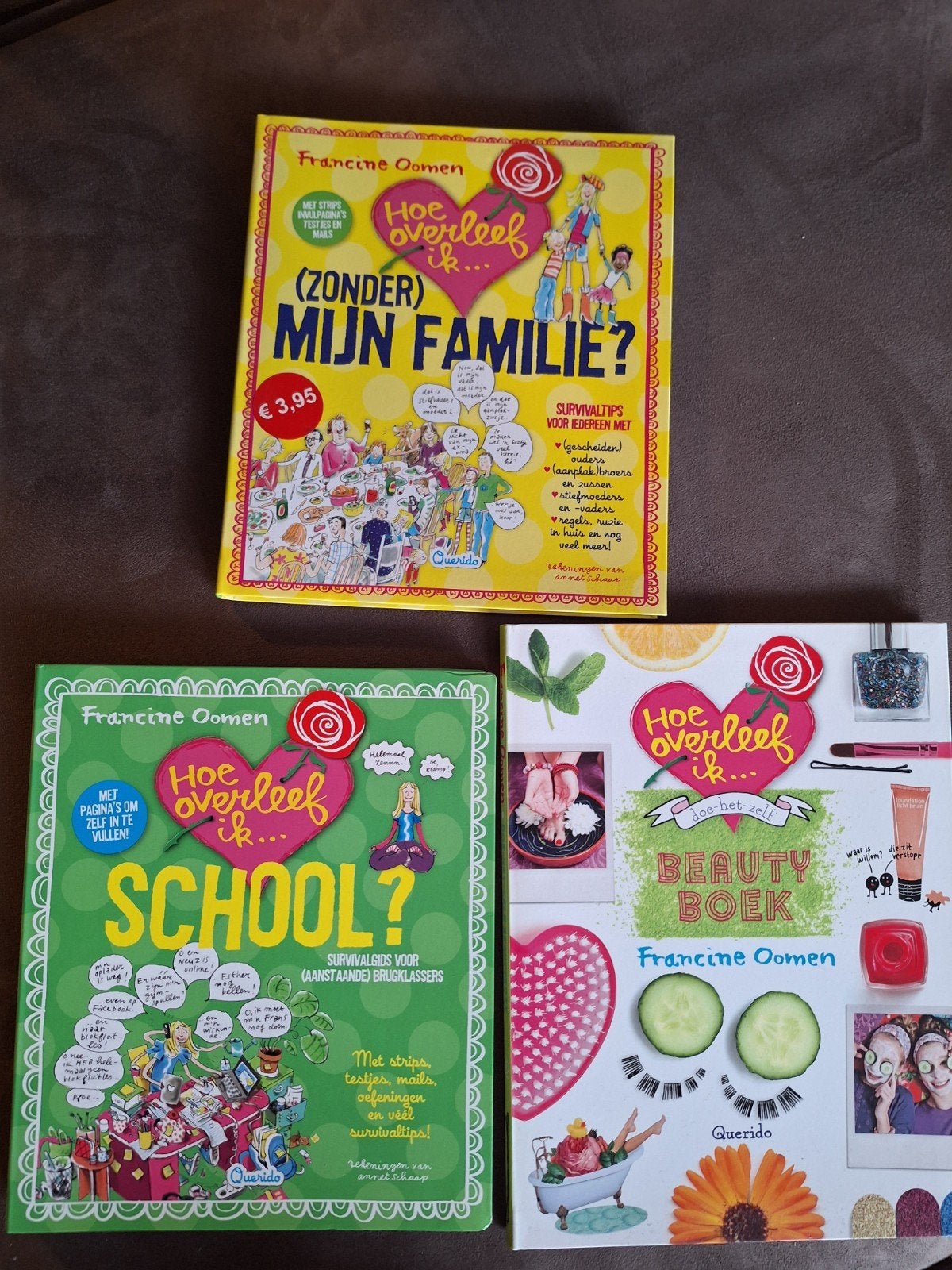 Hoe overleef ik... boeken - Francine Oomen (3 stuks), Boeken, Ophalen, Gelezen, Francine Oomen, Fictie