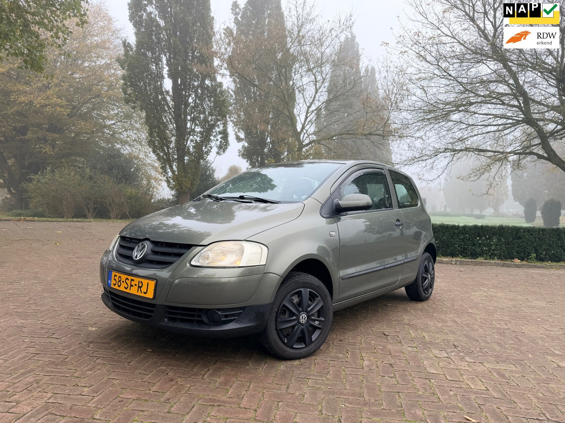 Volkswagen Fox 1.4 Trendline | 4x nw band | Recent onderhoud, Auto's, Voorwielaandrijving, Zwart, 4 cilinders, 4 stoelen