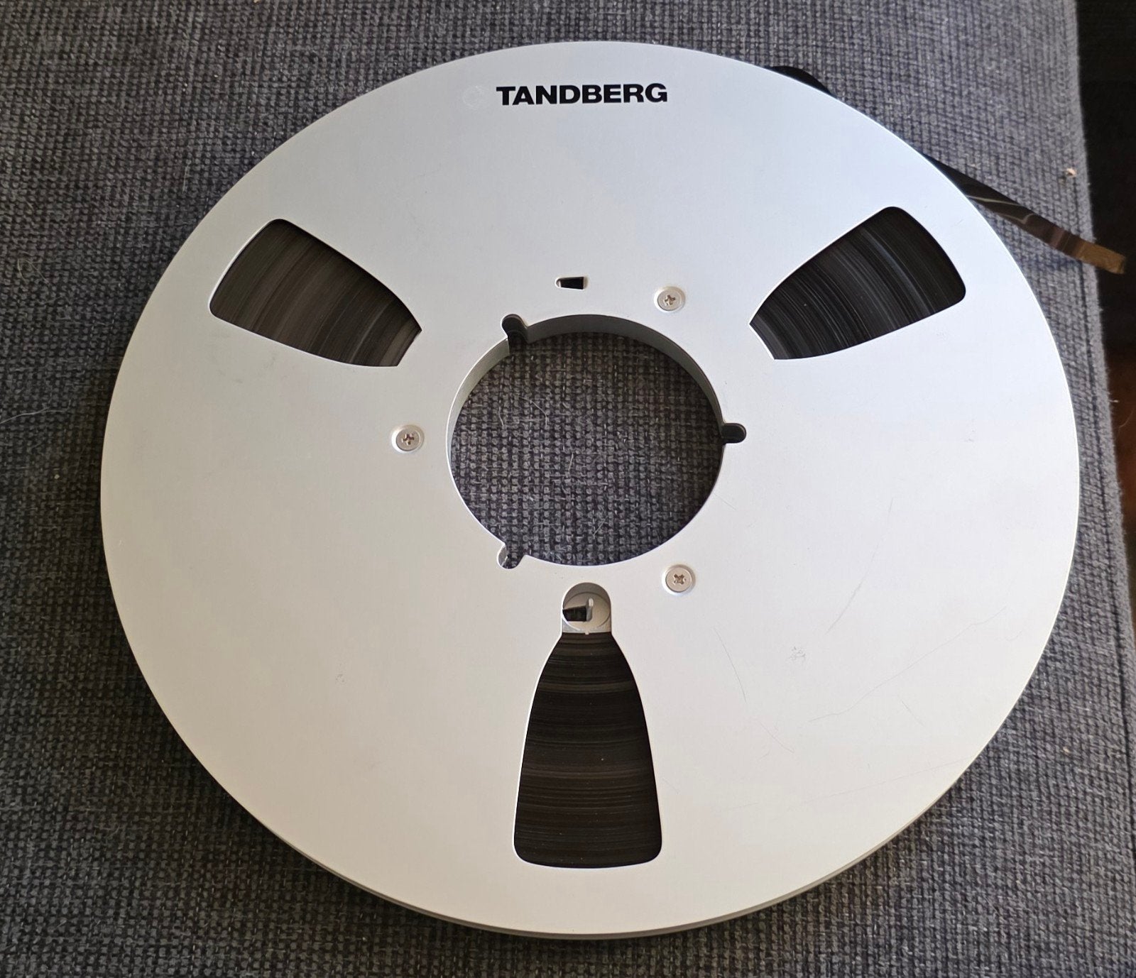 Tandberg Spoelen met Banden en Revox doos, Audio, Tv en Foto, Bandrecorders, Ophalen of Verzenden, Onderdeel, Met banden