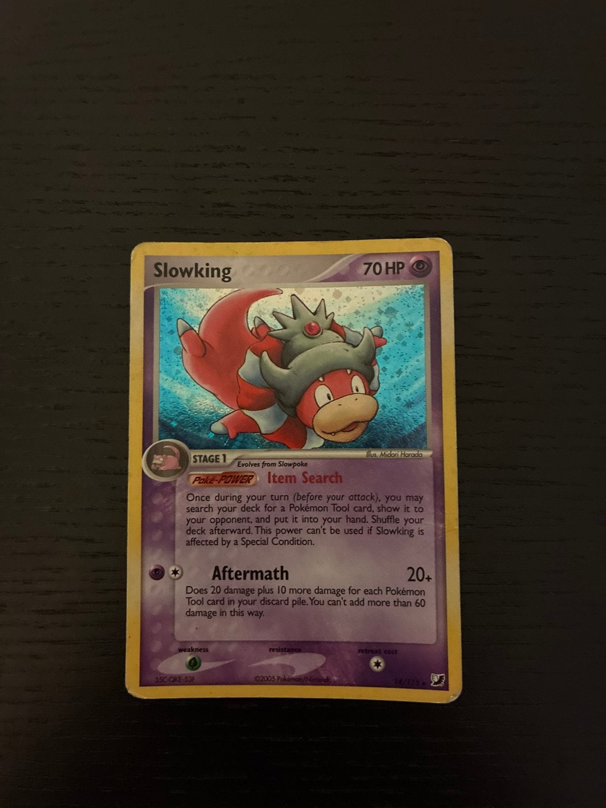 Slowking kaart, Ophalen of Verzenden, Zo goed als nieuw