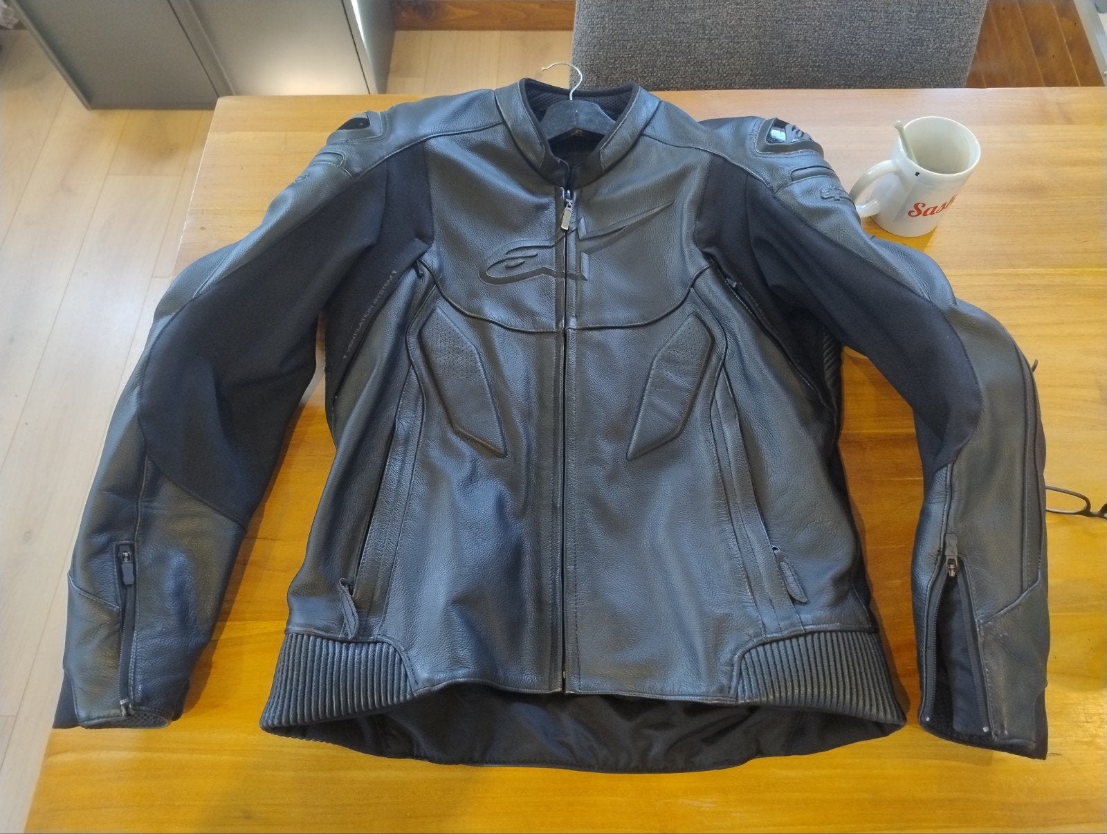 Alpinestars Caliber leren motorjas, maat 54, nieuwstaat, Motoren, Heren, Jas | leer, Ophalen of Verzenden, Alpinestars