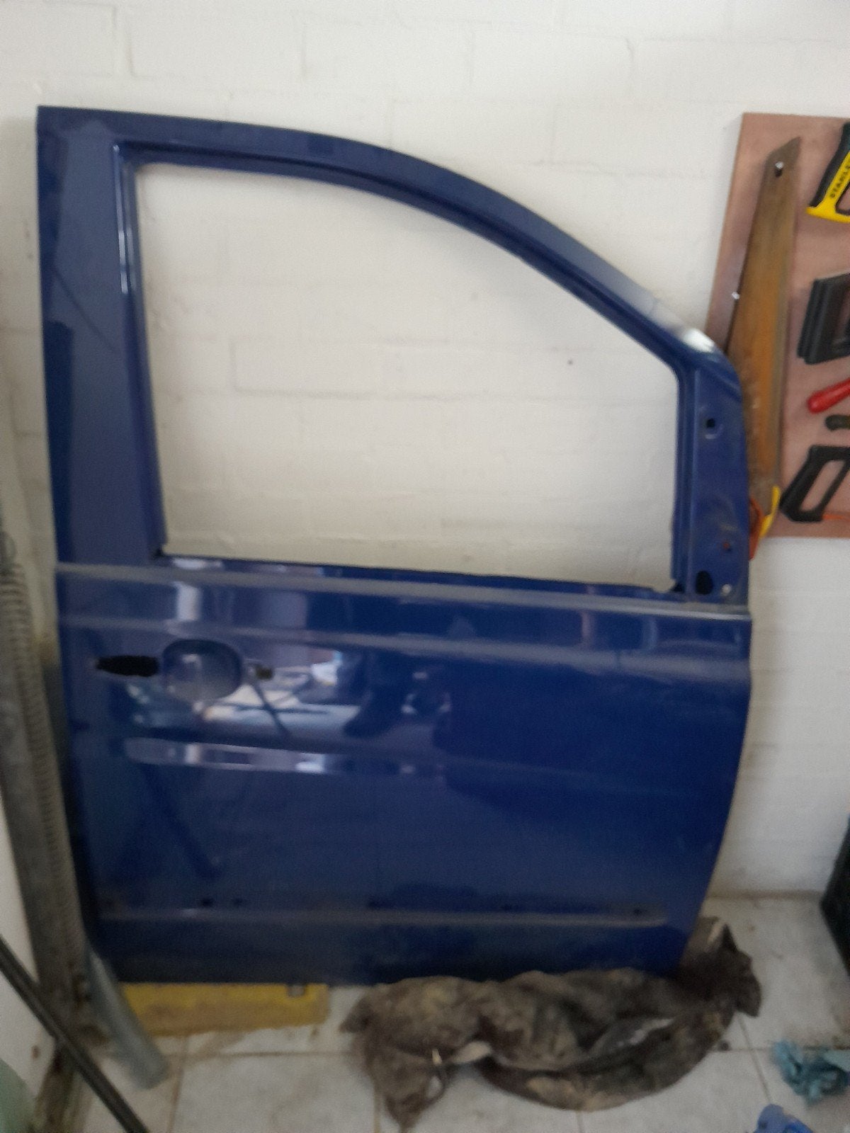 Deur rechts Mercedes Vito Viano W639 blauw incl. ruit, Auto-onderdelen, Ophalen, Gebruikt, Deur, Mercedes-Benz