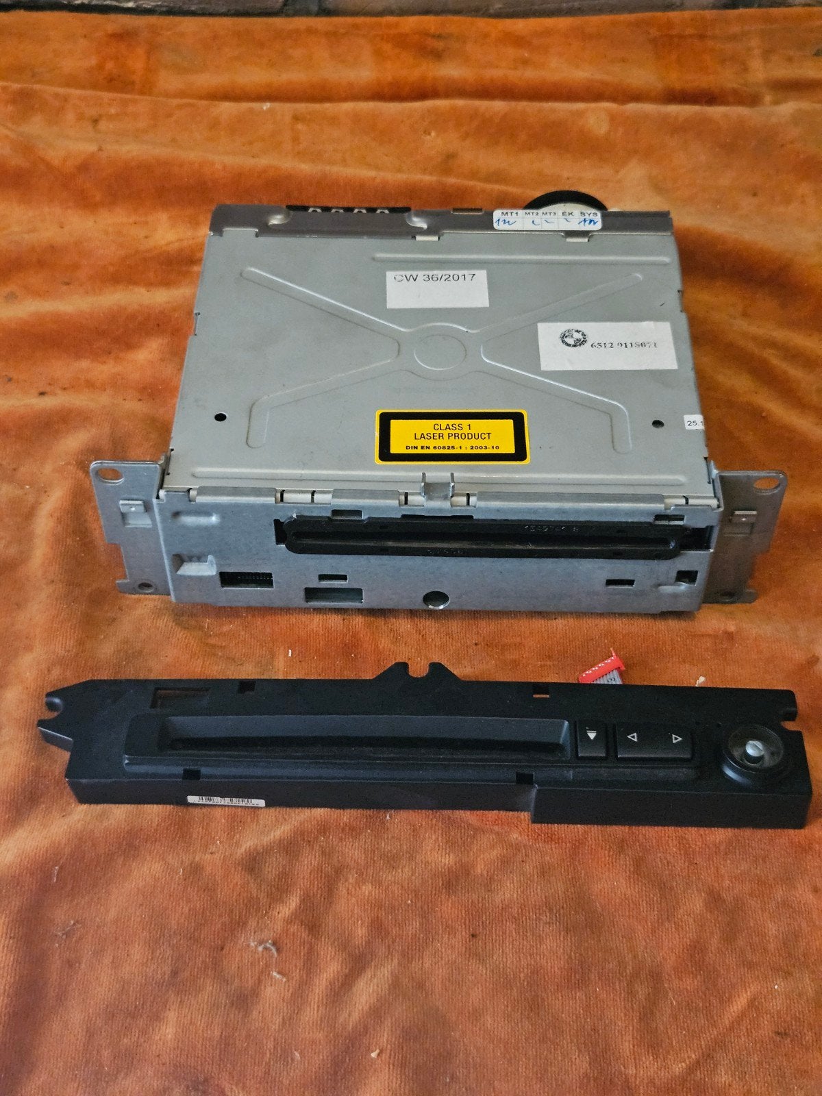 BMW M-ASK II Radio CD-speler en 6-CD wisselaar, Ophalen, Gebruikt