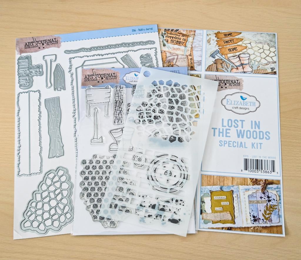 Elizabeth Craft Design -  Lost in the Woods (Kit), Ophalen of Verzenden, Nieuw, Frame of Mal, Overige merken
