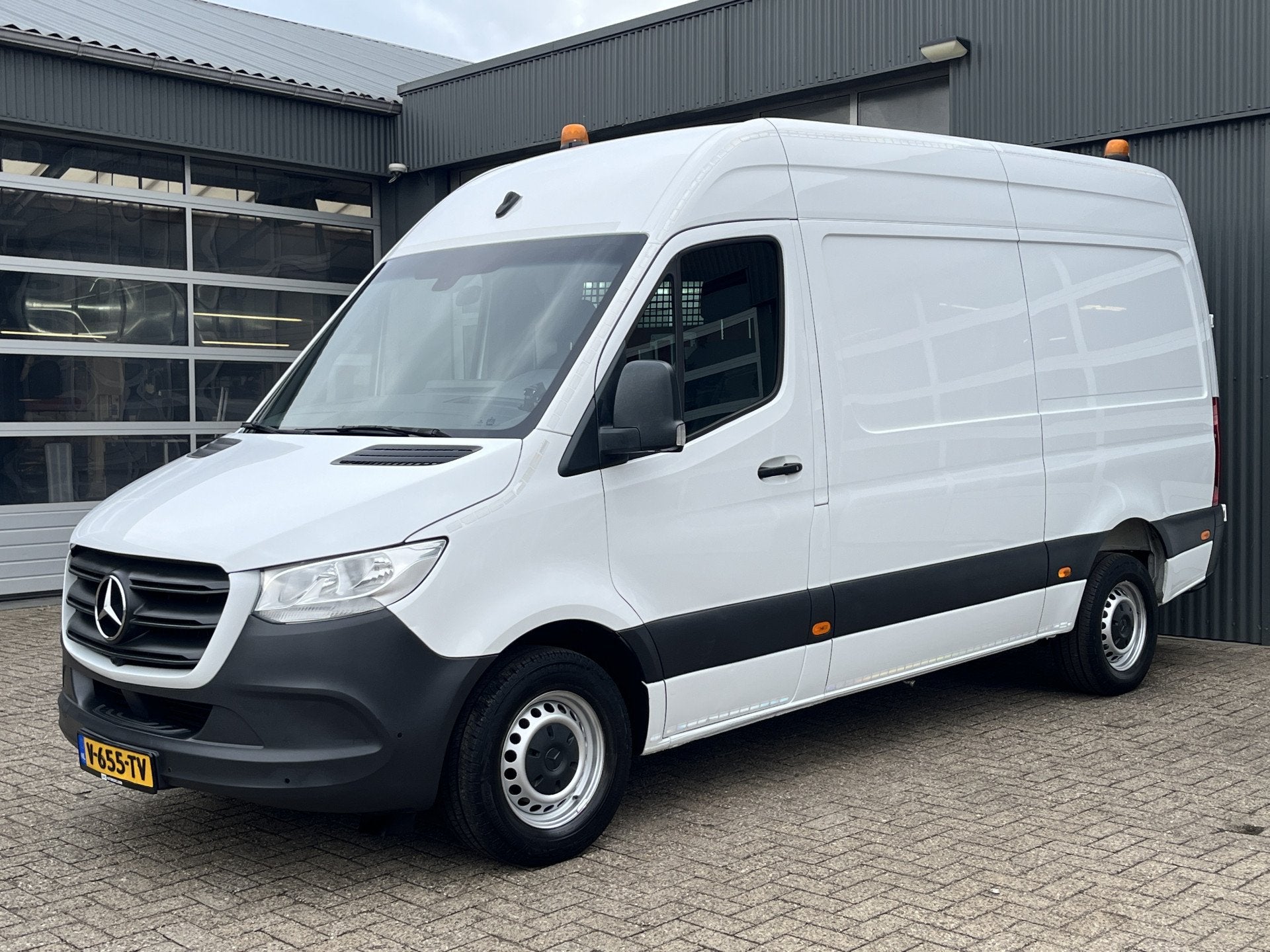 Mercedes-Benz Sprinter 314 2.2 CDI L2H2 Werkplaats inrichtin, Auto's, Automaat, Gebruikt, Wit, Bedrijf
