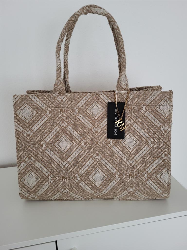 Rivièra Maison tas nieuw, Ophalen, Nieuw, Beige, Handtas