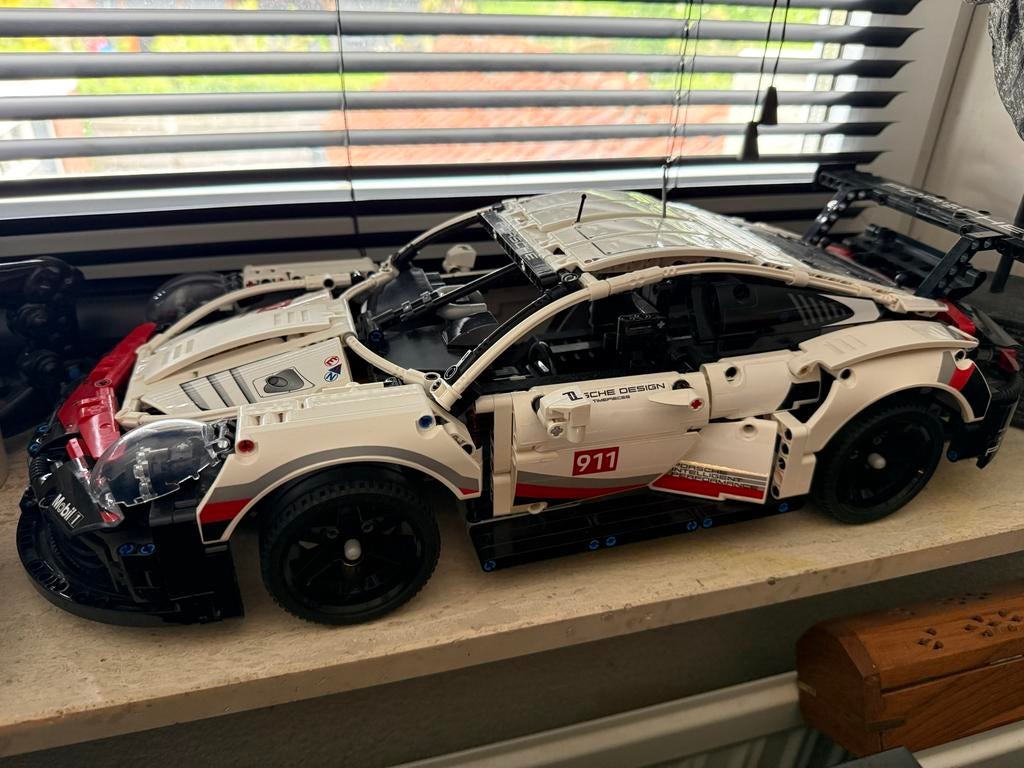 Lego Technic Porsche 911 RSR - Zo goed als nieuw, Ophalen of Verzenden, Zo goed als nieuw, Overige merken