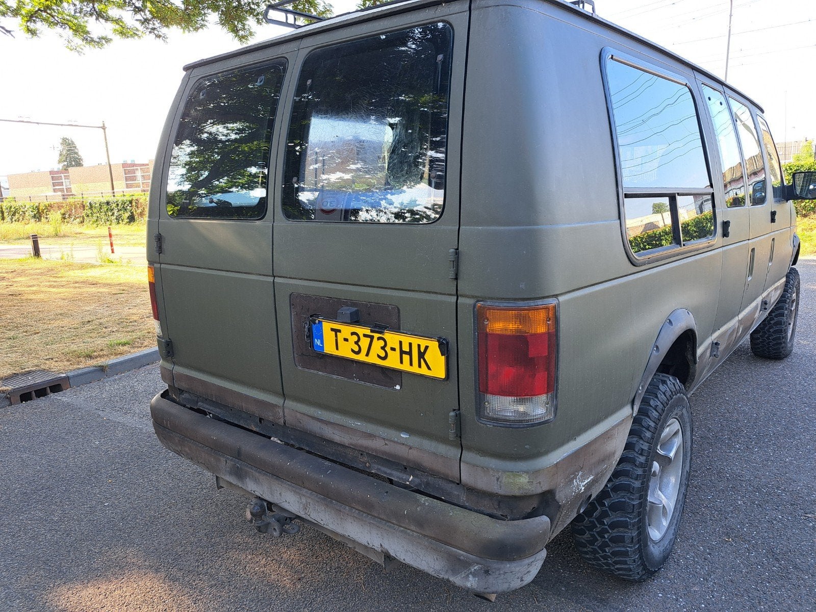 ford e-150 camper kenteken v8 lpg, Auto's, Oldtimers, Automaat, Bedrijf, LPG, Te koop