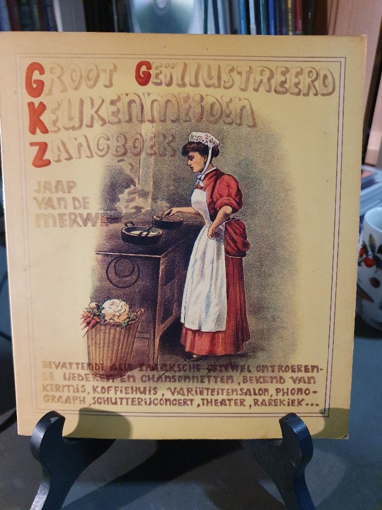 Groot geilustreed keukenmeiden zangboek Jaap van de Merwe, Ophalen, Artiest