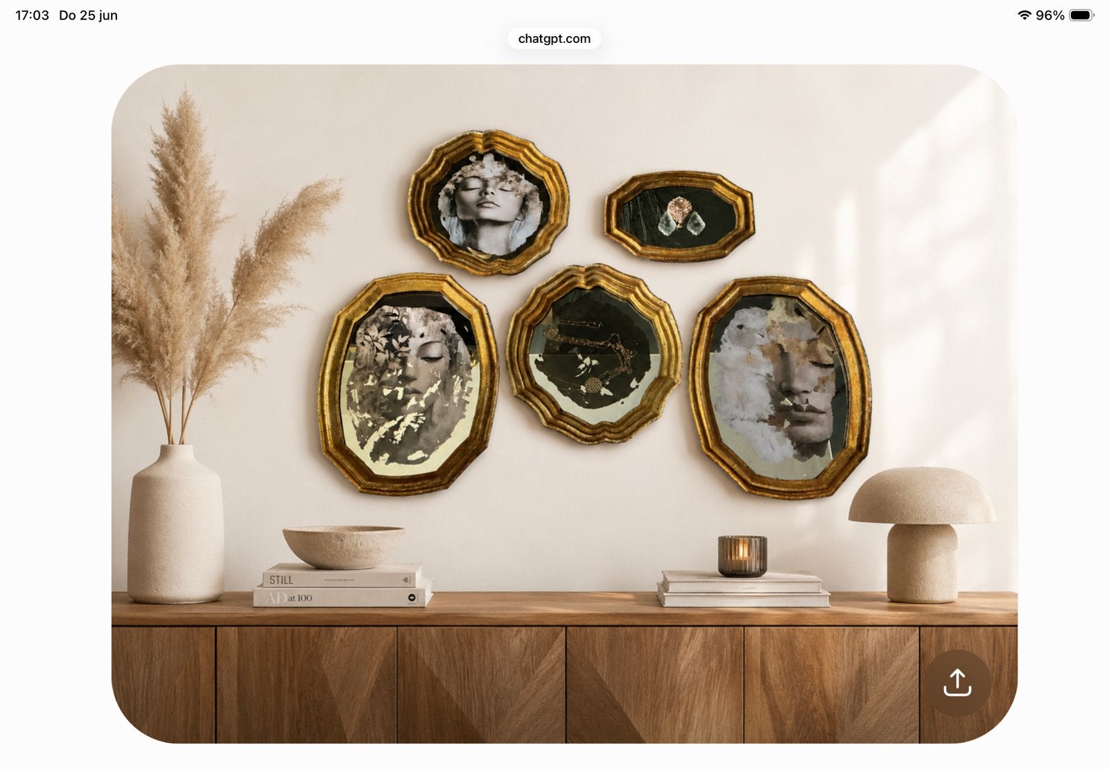 Mirror Art Collection – Made BY Warm, Antiek en Kunst, Antiek | Spiegels, Ophalen, Rechthoekig