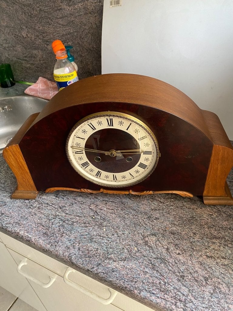 Art Deco Pendule, Ophalen of Verzenden