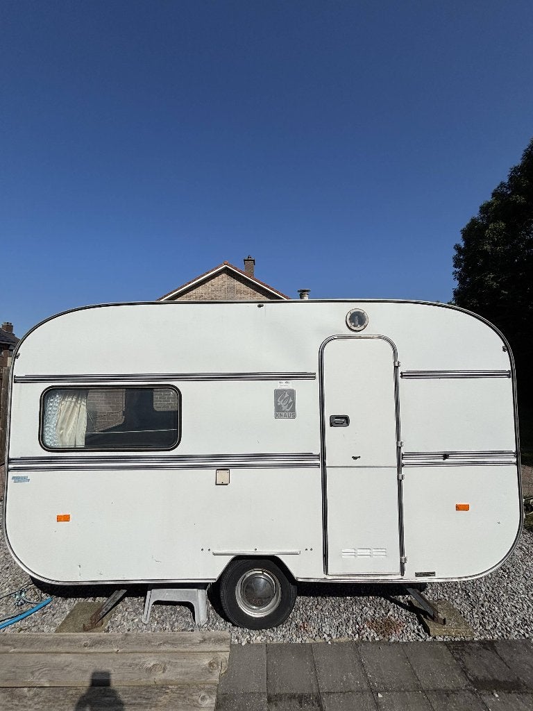 Leuke retro caravan, Ophalen, Gebruikt