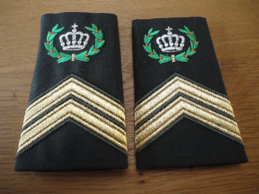 DT CSM strepen, Ophalen of Verzenden, Landmacht, Nederland, Embleem of Badge