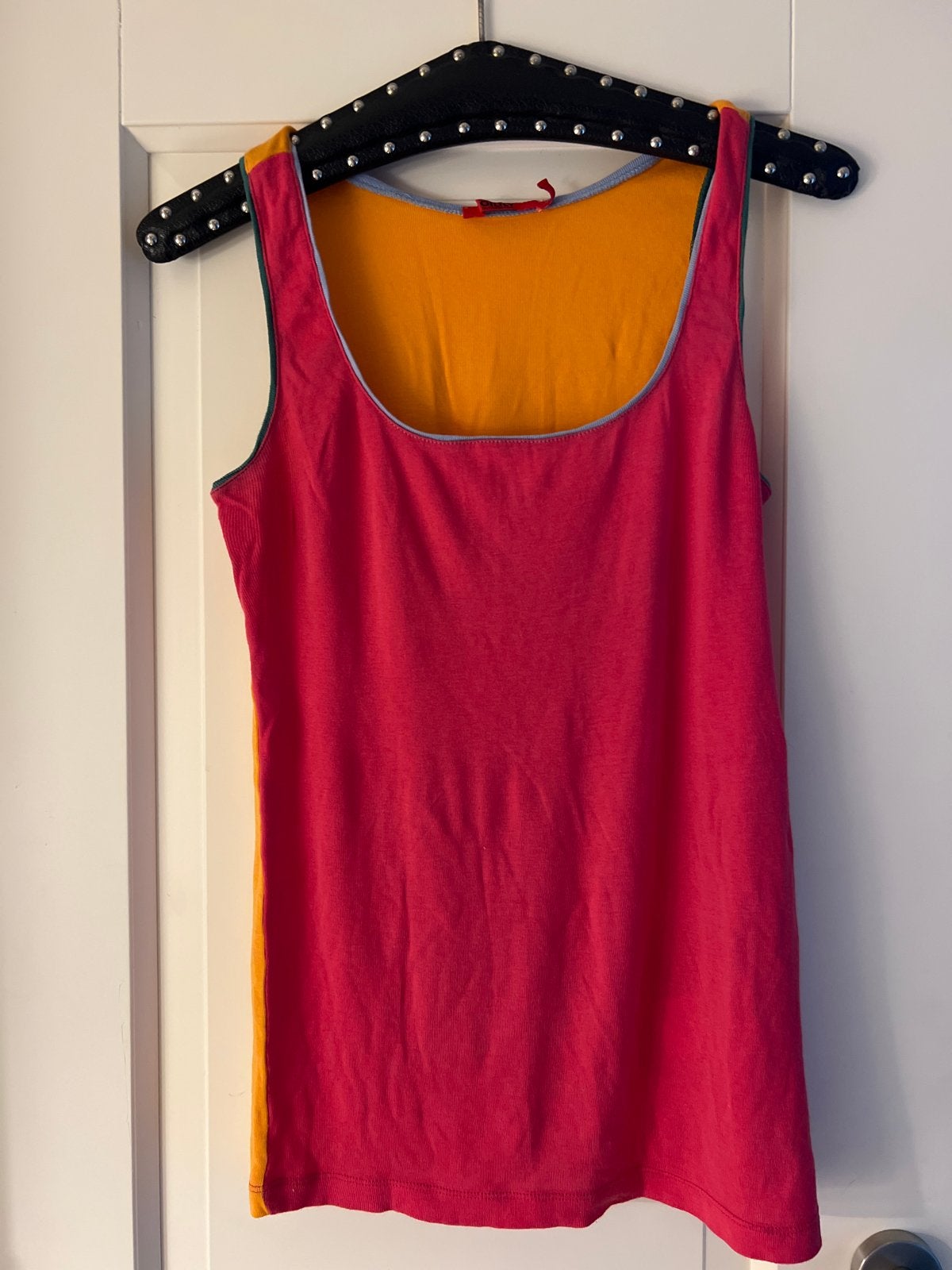 Oilily top maat S roze oranje z.g.a.n., Ophalen of Verzenden, Zo goed als nieuw, Roze, Maat 36 (S)