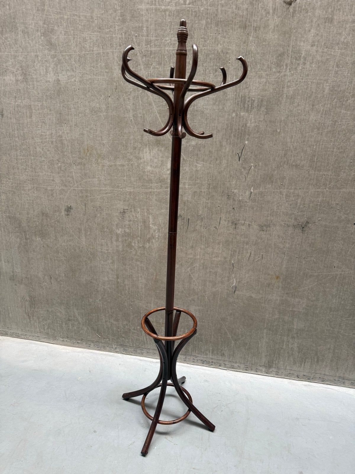 Vintage Staande Bistro Kapstok Thonet Stijl, Ophalen, Gebruikt, X, Staande kapstok