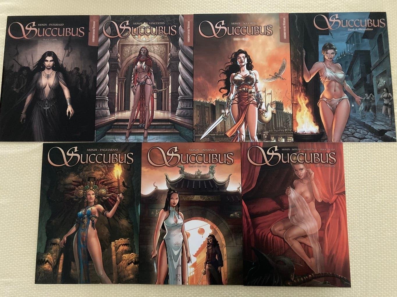 Succubus: Geheimen van het Vaticaan door Th. Mosdi, Ophalen, Thomas Mosdi, Complete serie of reeks, Nieuw