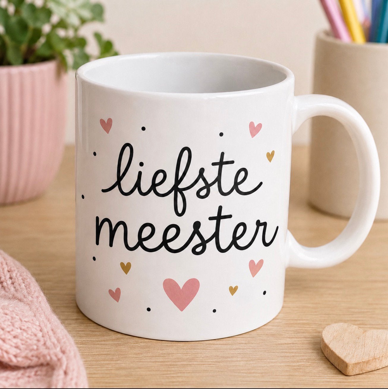 Bedrukte mokken, Ophalen of Verzenden, Aardewerk, Overige stijlen, Kop(pen) en/of Schotel(s)