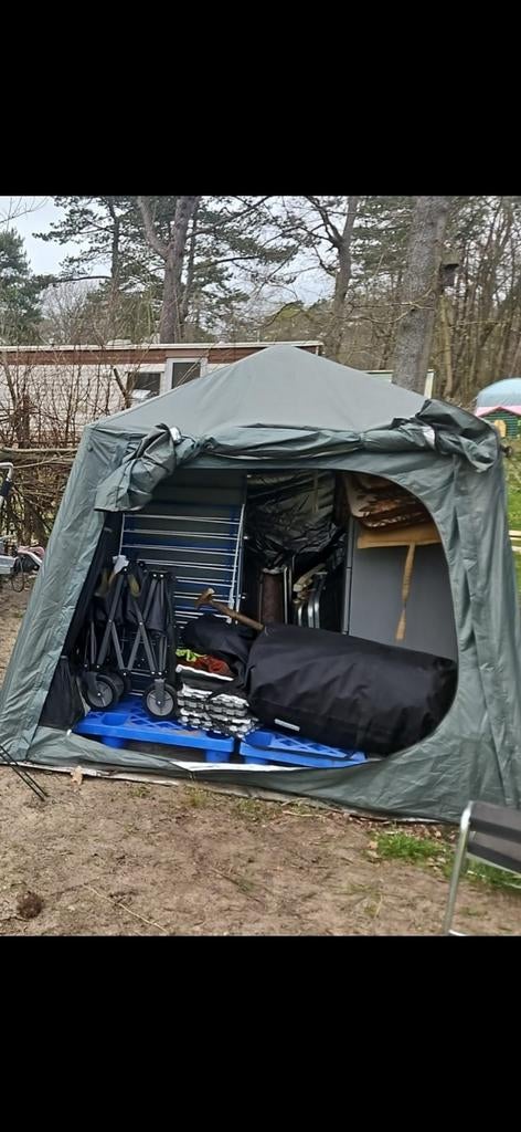Citysports Campingtent - Ruime en stevige tent, Caravans en Kamperen, Tenten, Ophalen, Gebruikt