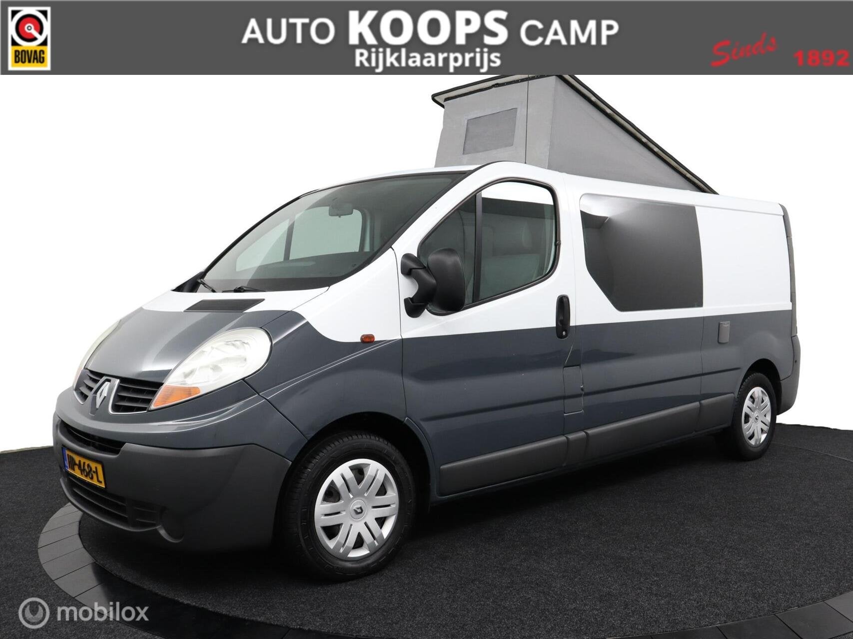 Renault Trafic Buscamper 2.0 DCi 115 Pk | 2 Zits/Slaapbank |, Caravans en Kamperen, Overige merken, Buscamper of Camperbus, Tot en met 2