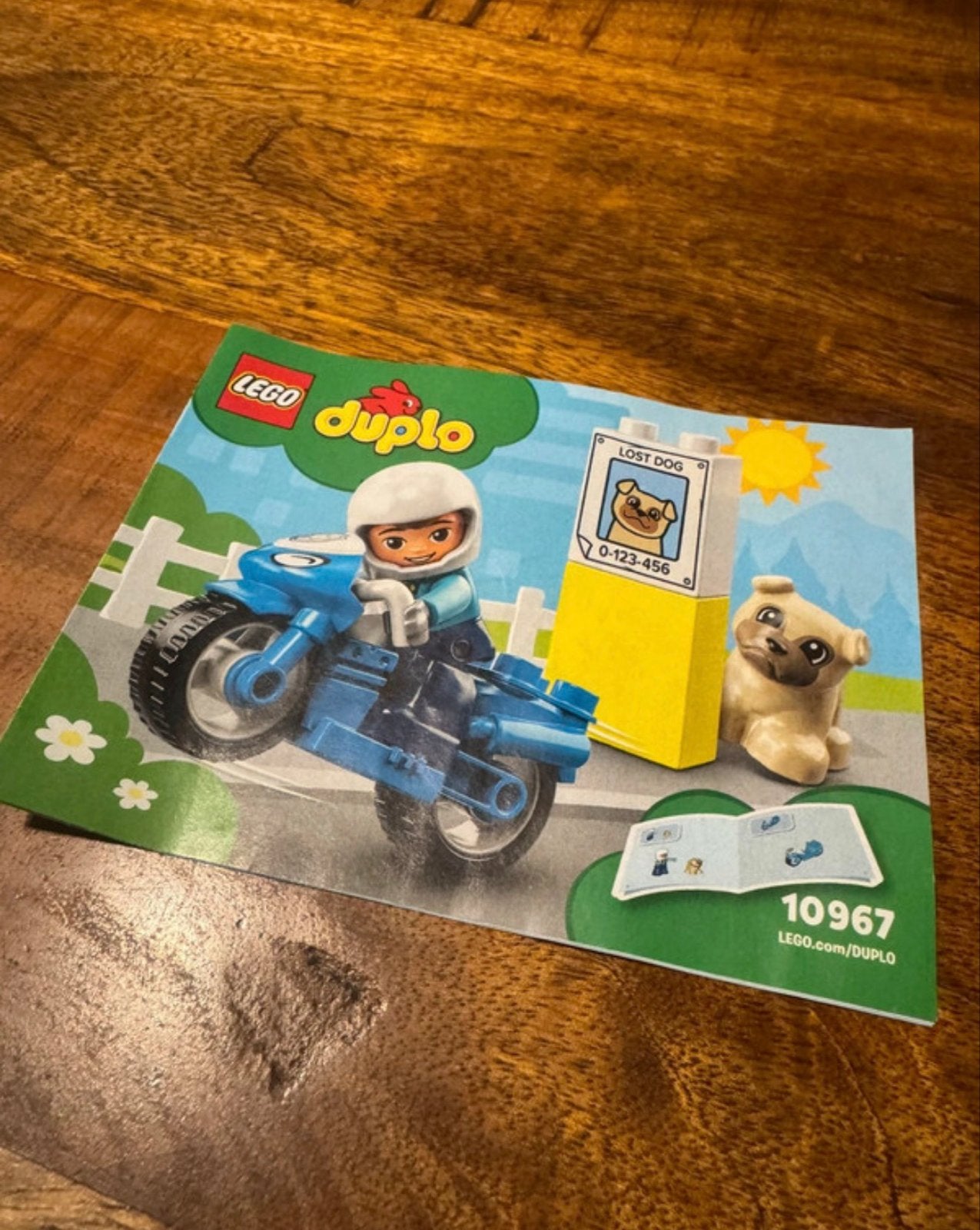 Lego Duplo 10967 Motorfiets compleet en netjes