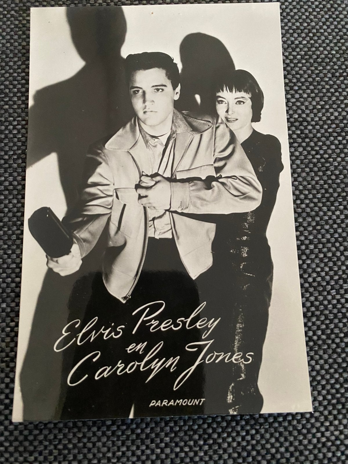 Filmster elvis presley, Ophalen of Verzenden, Zo goed als nieuw, Foto of Kaart