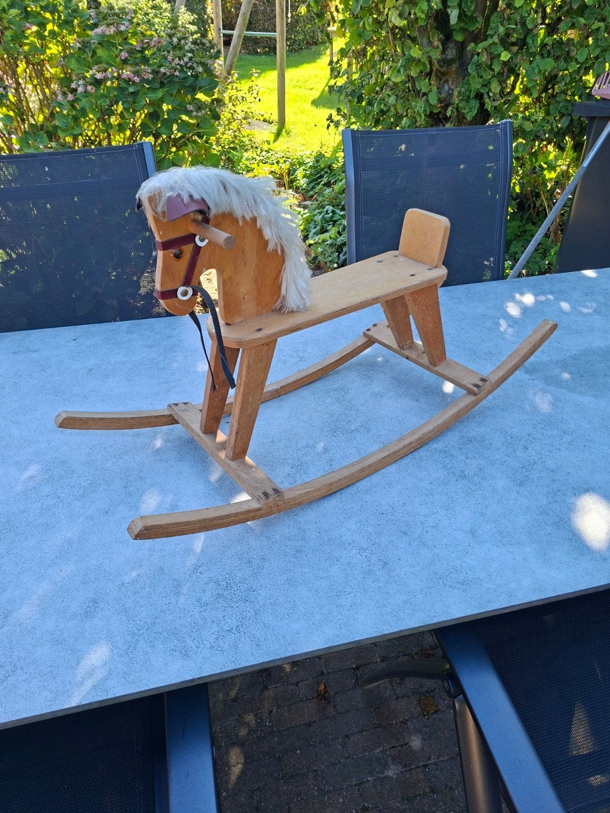 hobbelpaard, Ophalen, Gebruikt