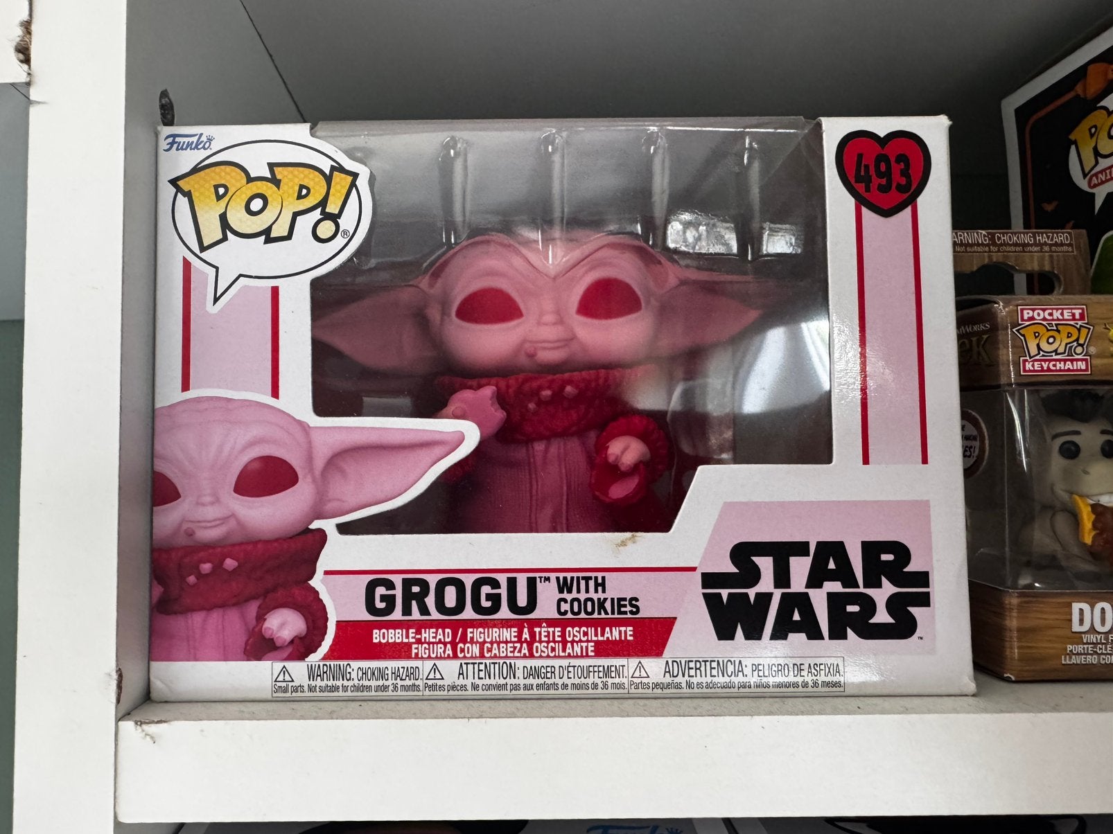 Funko Pop! Star Wars Grogu with Cookies #493, Ophalen of Verzenden, Nieuw