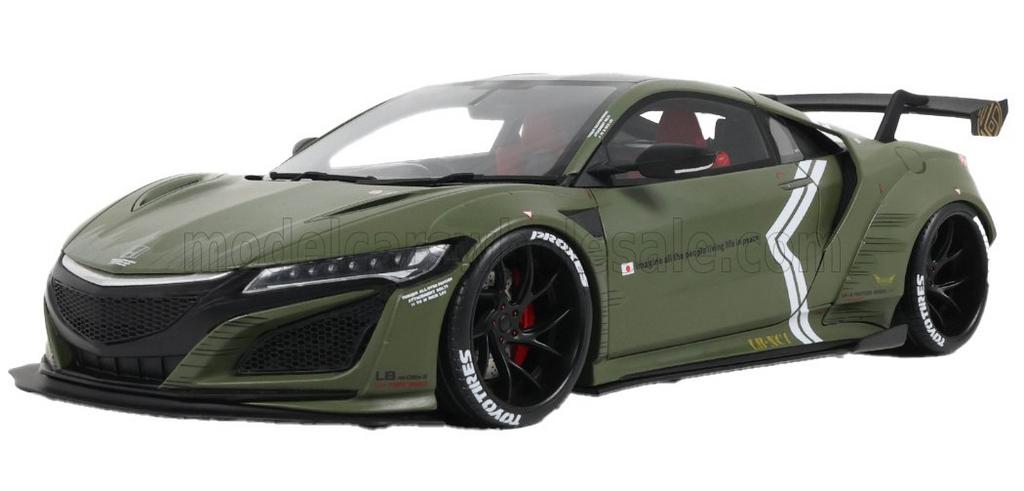 GT-Spirit 1:18 Honda NSX Lb-works Matt Green, Hobby en Vrije tijd, Modelauto's | 1:18, Ophalen of Verzenden, Nieuw, Auto, Overige merken