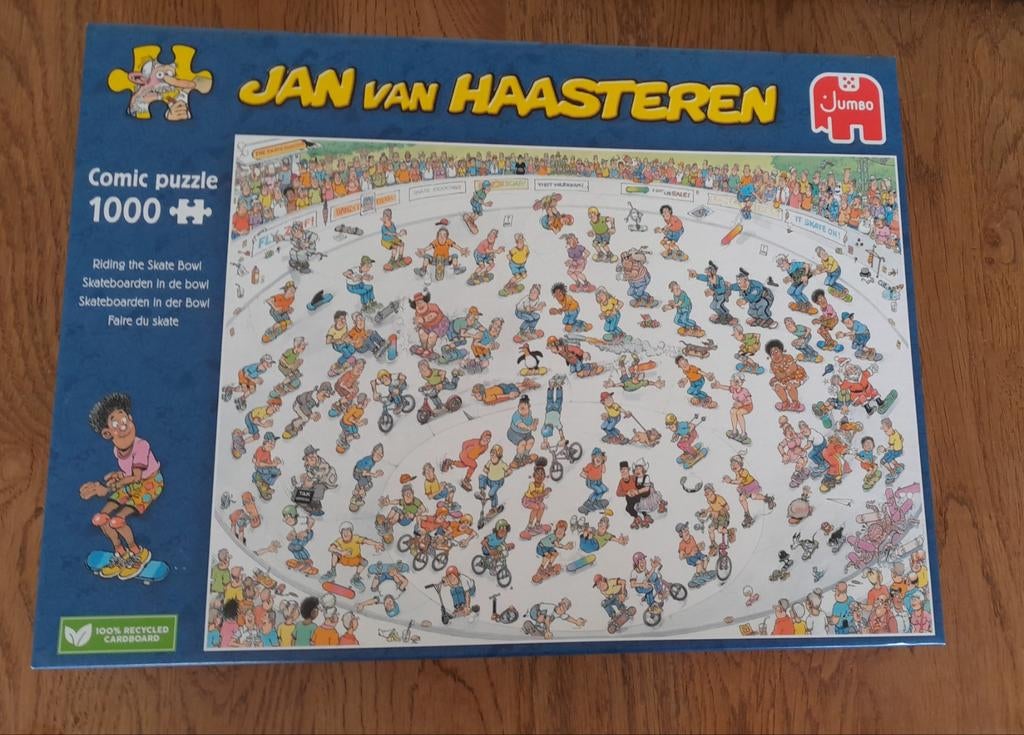 Jan van Haasteren puzzel 1000stukjes NIEUW!, Ophalen of Verzenden, 500 t/m 1500 stukjes, Nieuw, Legpuzzel