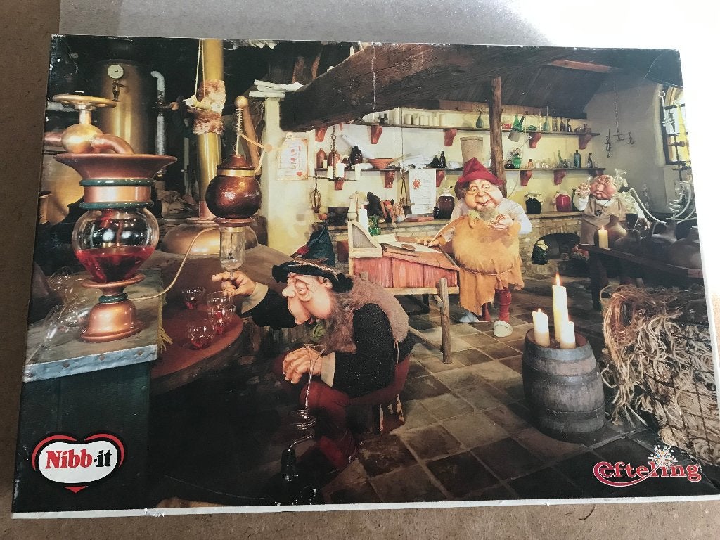 Volk van Laaf puzzel ,Lal s Brouwhuys efteling, Verzamelen, Efteling, Ophalen of Verzenden, Zo goed als nieuw, Beeldje of Poppetje