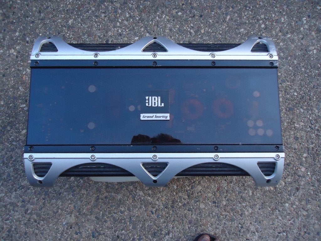 TE KOOP JBL MONOBLOCK VERSRERKER 1201.1 GRAN TOURING, Auto diversen, Autospeakers, Ophalen, Zo goed als nieuw