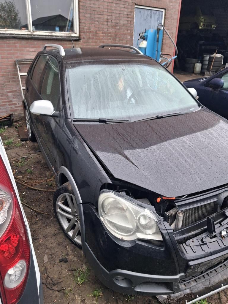Zwarte cross polo 1.4 onderdelen verkoop, Ophalen, Gebruikt, Volkswagen
