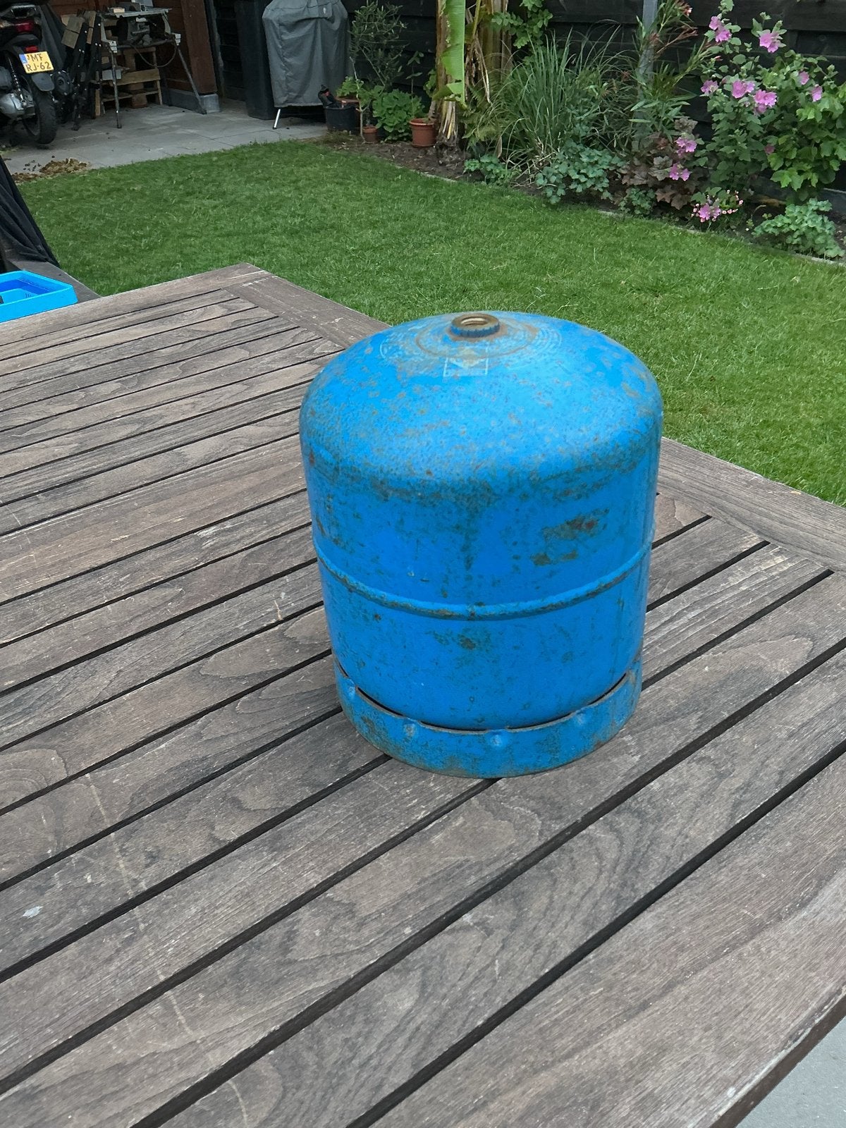 Campingaz 907 leeg, Caravans en Kamperen, Ophalen, Gebruikt