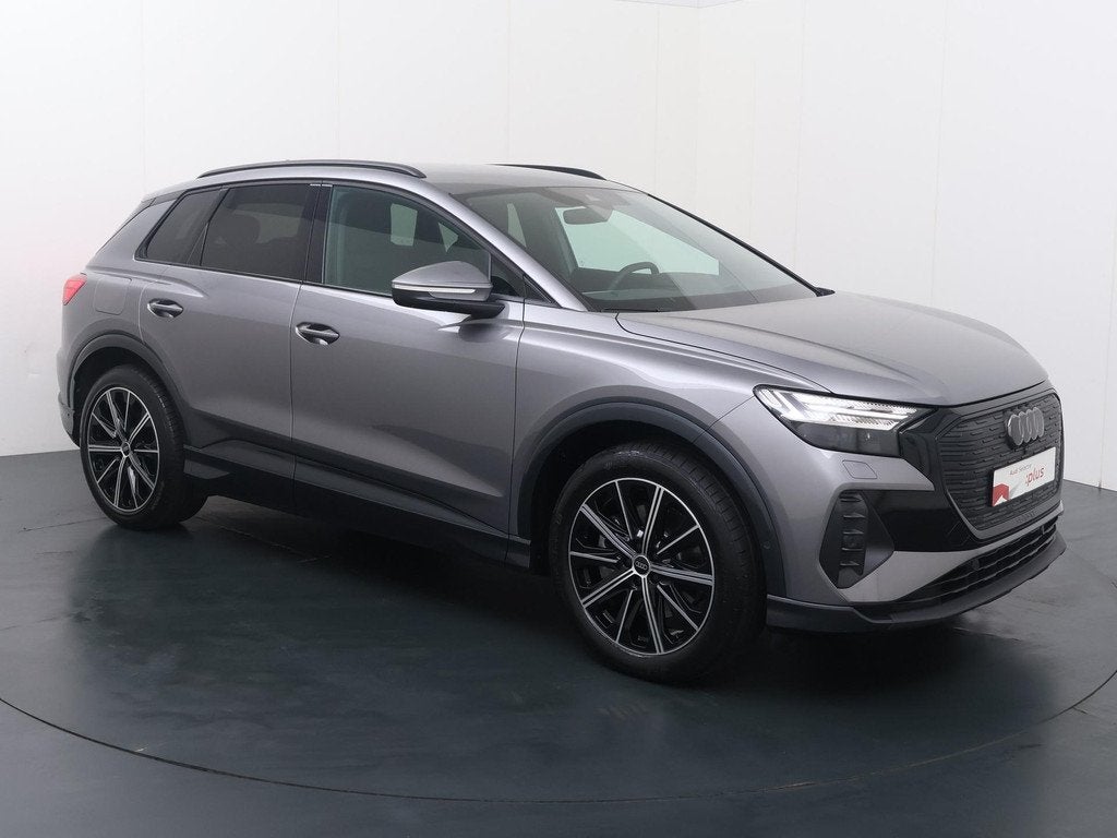 Audi Q4 e-tron 45 Advanced edition 82 kWh | 286 PK | SoH 100, Auto's, Audi, Gebruikt, Zwart, 82 kWh, 286 pk