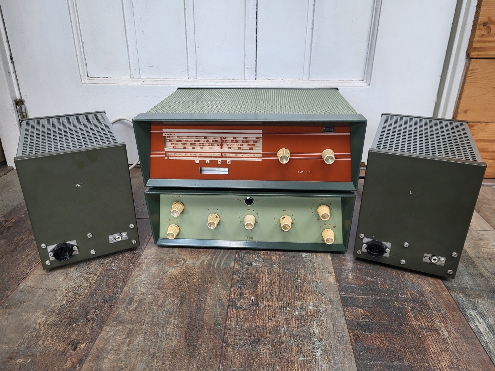Vintage Phillips buizenversterker, Audio, Tv en Foto, Ophalen of Verzenden