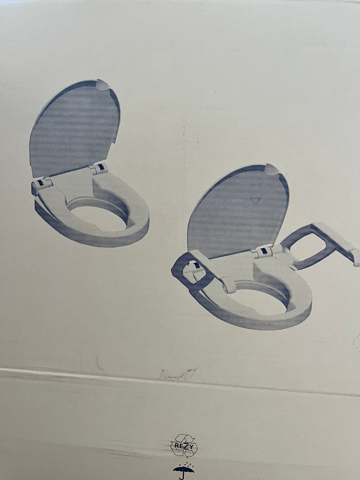 Aquatec 90000 Toiletverhoger - wc-bril met armleuningen, Ophalen of Verzenden, Gebruikt