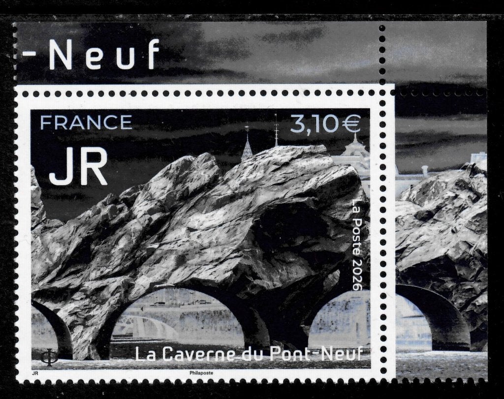 Jaar 2026 JR - La Caverne du Pont- Neuf., Ophalen of Verzenden, Postfris