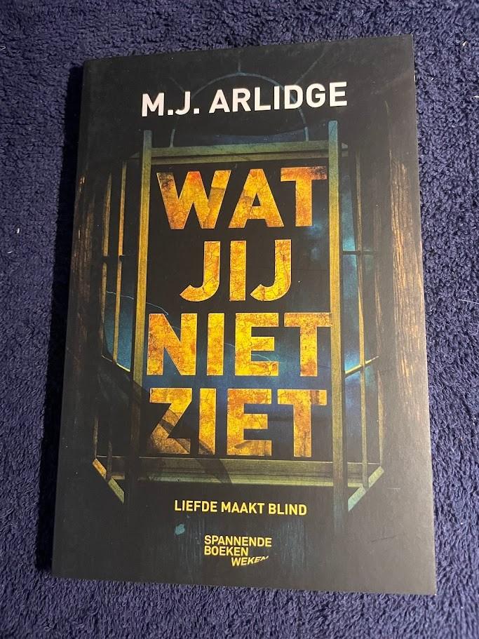 Boek: Wat jij niet ziet. – M. J. Arlidge., Europa overig, Ophalen of Verzenden, Zo goed als nieuw, M. J. Arlidge.