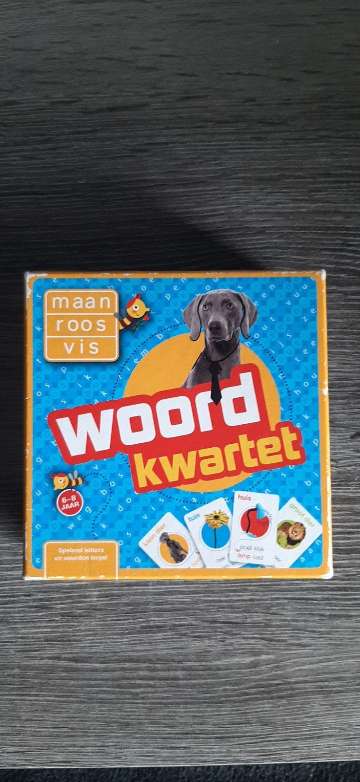 Woord kwartet spel, Ophalen of Verzenden, Zo goed als nieuw