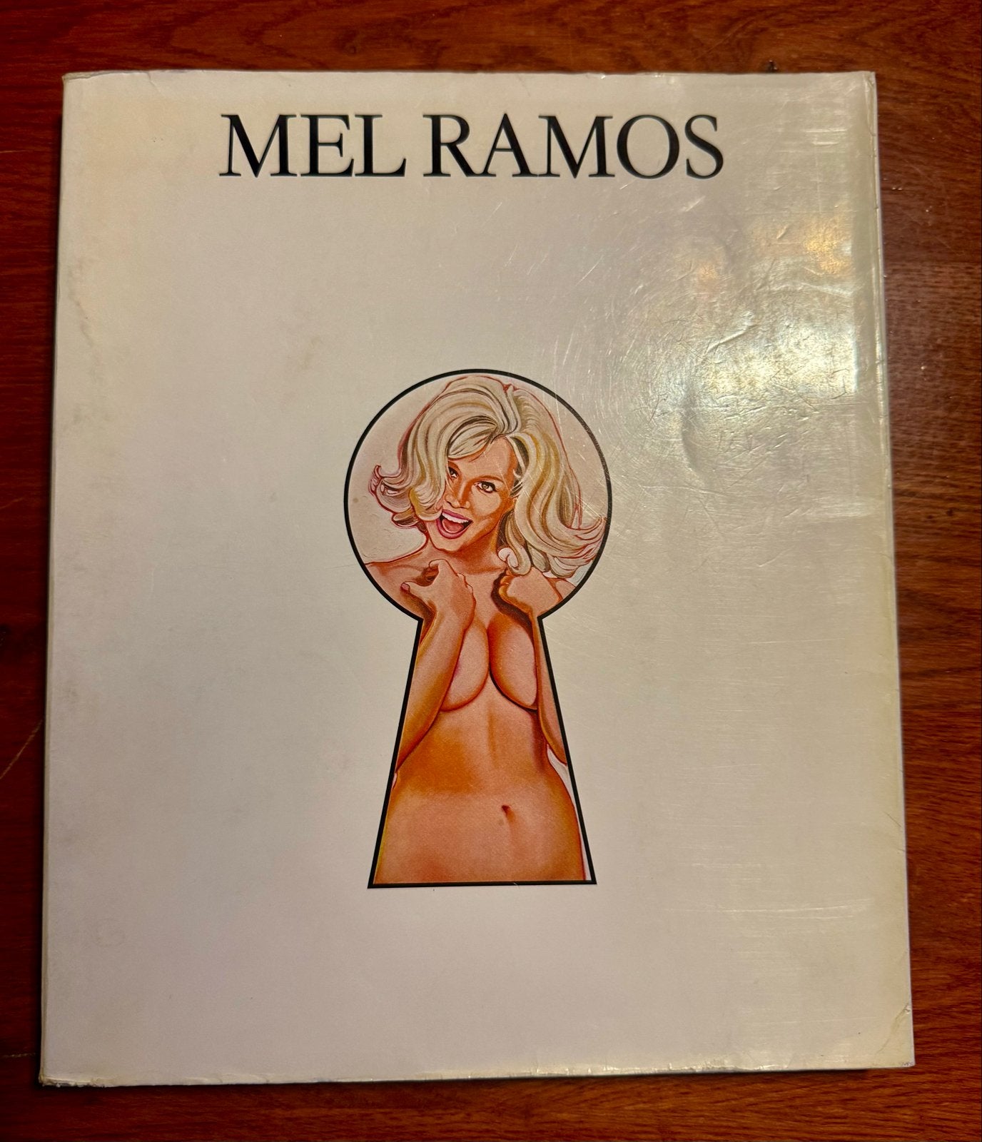 Mel Ramos Kunstboek - Klassieke Pop Art uit 1975, Boeken, Ophalen of Verzenden, Gelezen, Schilder- en Tekenkunst