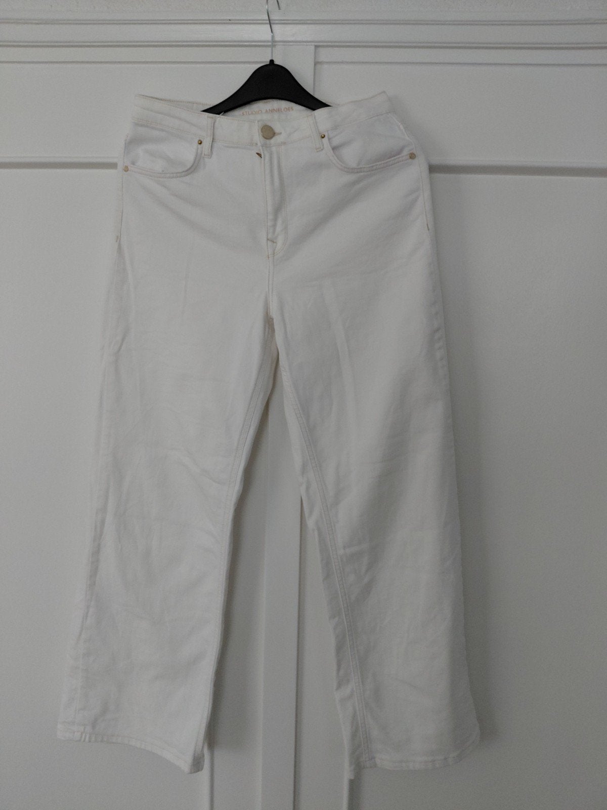 Studio Anneloes, White off spijkerbroek,m, Studio Anneloes, Wit, Ophalen of Verzenden, Zo goed als nieuw