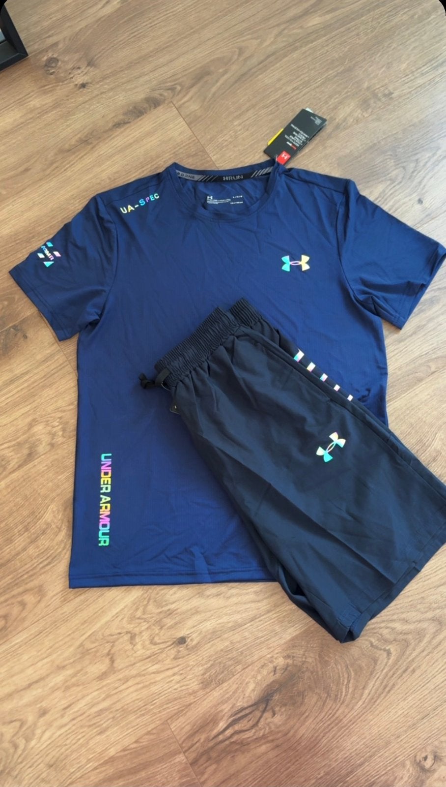 Under Armour zomersetje, Ophalen of Verzenden, Nieuw, Blauw, Algemeen
