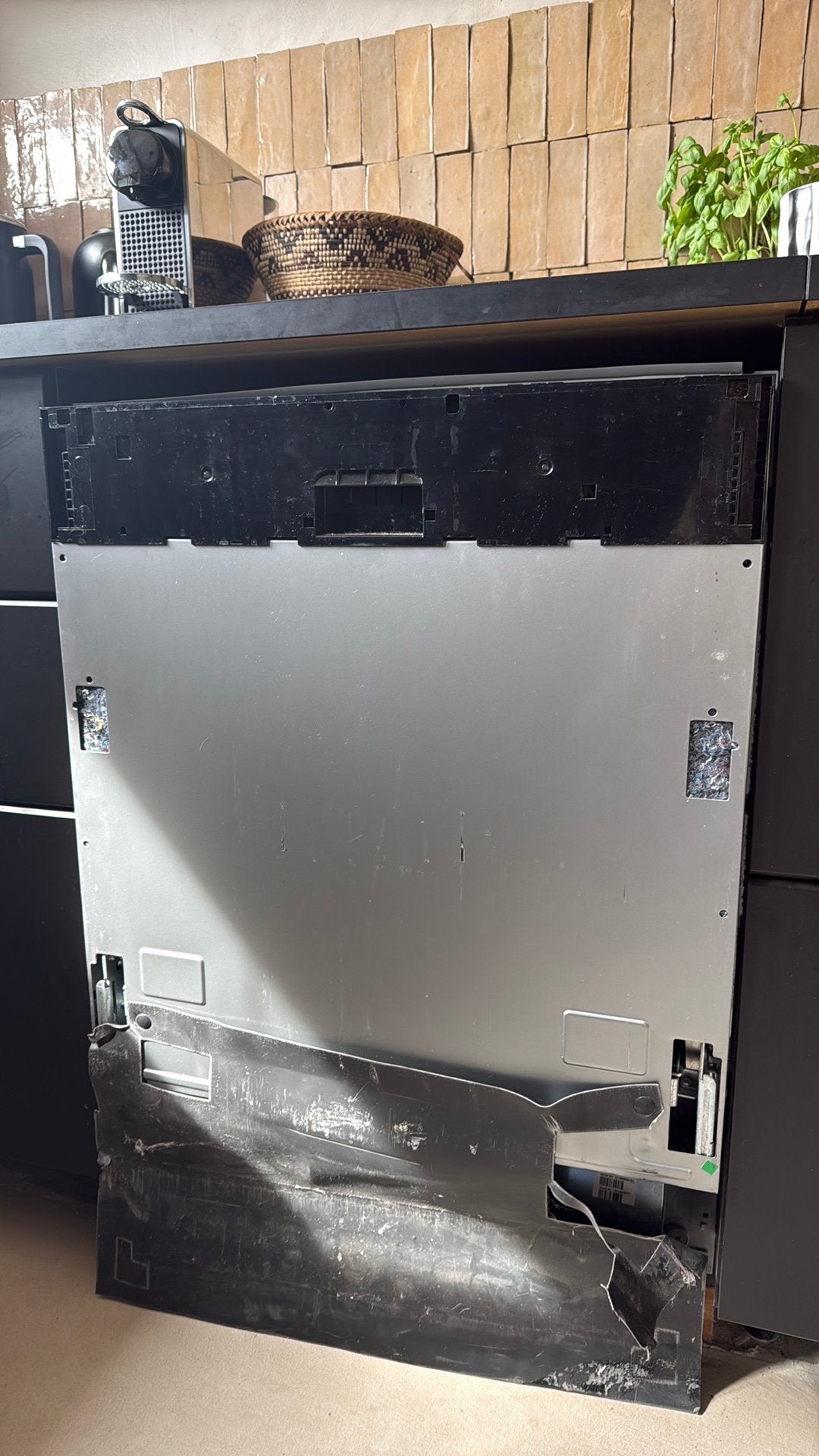 Beko inbouw vaatwasser Defect!, Ophalen, Zo goed als nieuw, Inbouw, Minder dan 85 cm