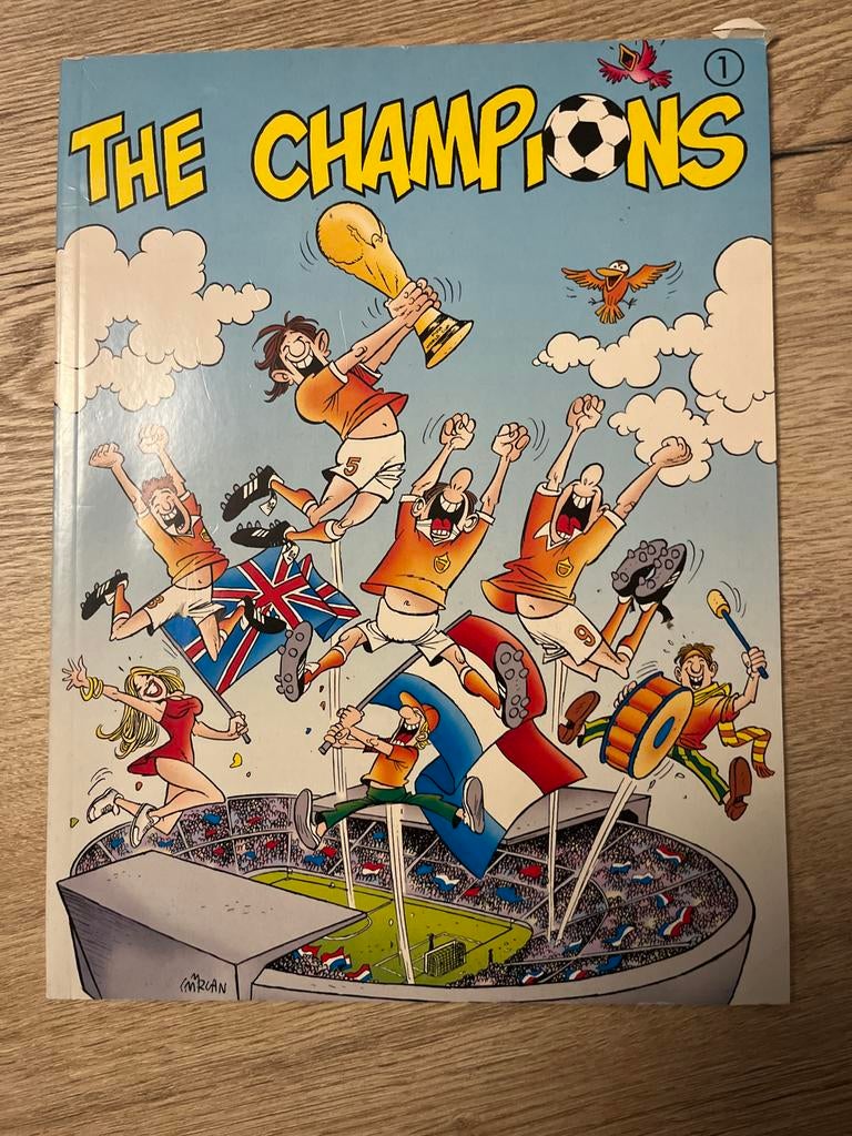 The Champions - Voetbalstripboek deel 1, Eén stripboek, Ophalen of Verzenden, Gelezen